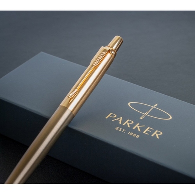 Кулькова ручка Parker Jotter 17 Premium West End Brushed Gold BP 18 132 Бронзовий/Позолота