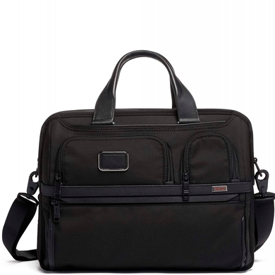 Сумка Tumi Alpha 3 Expandable Organizer Laptop Brief з відділенням для ноутбука до 15" 02603141D3 Black, Чорний