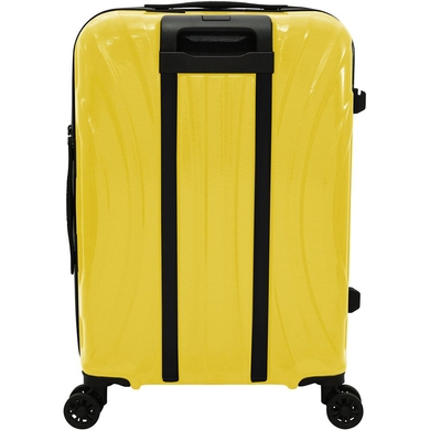 Ультралегка валіза з LAMIWEAVE пластику на 4-х колесах CAT Verve 83872 (середня), Жовтий