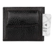 Кожаный зажим для денег на магните Karya с монетником KR1-0903-04 темно-коричневый, Темно-коричневый