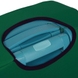 Чехол защитный для малого чемодана из неопрена S 8003-32, 800-Темно-зеленый (бутылочный)