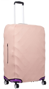 Чехол защитный для большого чемодана из неопрена L 8001-41 пудровый, Пудровый