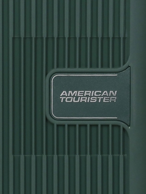 Валіза American Tourister AeroStep із поліпропілена на 4-х колесах MD8*001 Dark Forest (мала)
