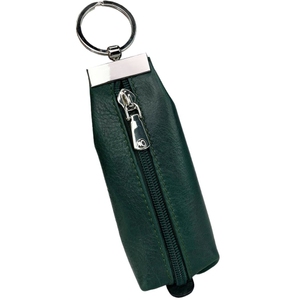 Кожаная ключница Tony Bellucci с кольцом для ключей TB113-7 зеленая