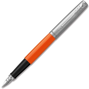 Перьевая ручка Parker Jotter 17 Plastic Orange CT FP F 15 411 Оранжевый