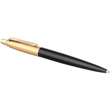 Кулькова ручка Parker Jotter 17 Premium Bond Street Black GT BP 18 232 Чорний/Позолота