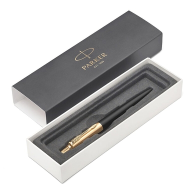 Шариковая ручка Parker Jotter 17 Premium Bond Street Black GT BP 18 232 Черный/Позолота