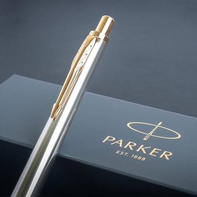 Кулькова ручка Parker Urban 17 Premium Aureate Powder GT BP 32 332 Сталевий/Золото