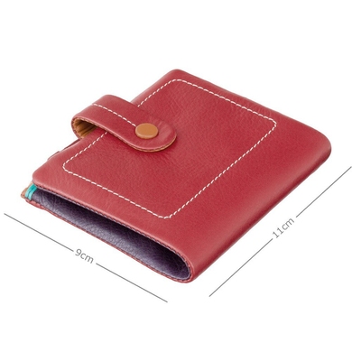 Жіночий гаманець з натуральної шкіри Visconti Mimi Mojito M77 Red Multi