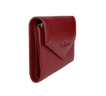 Жіночий гаманець на кнопці Tony Bellucci з натуральної шкіри TB858-282 червоний