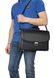 Мужской кожаный портфель Karya на два отдела KR0123-45 черного цвета