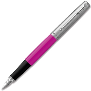 Перьевая ручка Parker Jotter 17 Plastic Pink CT FP F 15 511 Розовый