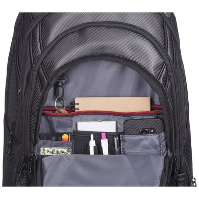 Рюкзак з відділенням для ноутбуку до 17" Wenger Ibex Carbon 605498 Black