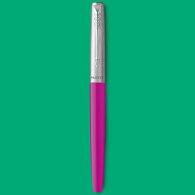 Пір'яна ручка Parker Jotter 17 Plastic Pink CT FP F 15 511 Рожевий