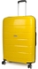Валіза з поліпропілену на 4-х колесах Paklite Mailand Deluxe TL074249 Yellow (велика)