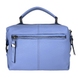 Жіноча сумка на два відділи з натуральної шкіри Tony Bellucci 0308-206 блакитна, Блакитний