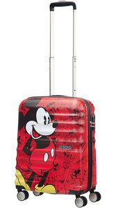 Детский чемодан American Tourister Wavebreaker Disney 31C*001 Mickey Comics Red малый, 31c-Mickey Comics Red