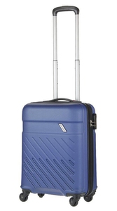 Валіза Travelite Vinda з ABS пластику на 4-х колесах 073847 (мала), 0738-21 Royal Blue