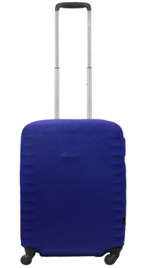 Чехол защитный для малого чемодана из неопрена Жаккард Плитка S 8003-0411, 800-кобальт