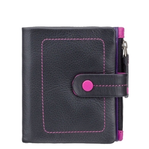 Жіночий гаманець з натуральної шкіри Visconti Mimi Mojito M77 Black Multi