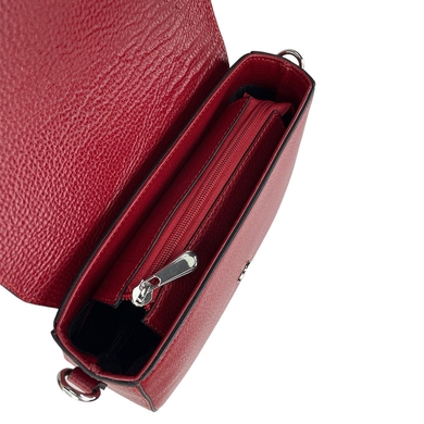 Жіноча сумка Karya з натуральної шкіри KR5068-46 червоного кольору, Червоний