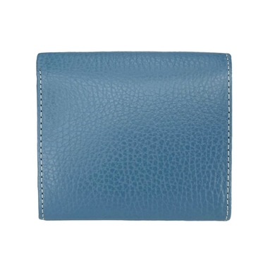 Жіночий гаманець Karya з натуральної шкіри 1203-093 світло-синього кольору