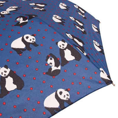 Зонт женский Fulton Minilite-2 L354 Pin Spot Panda (Веселые Панды)