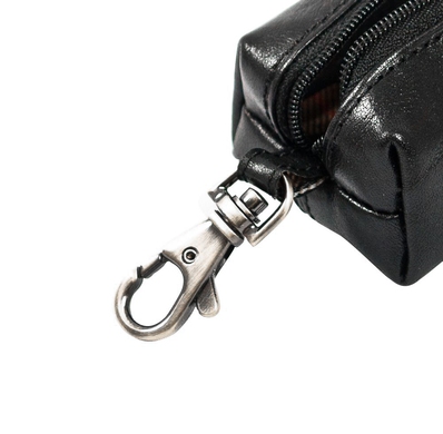 Невелика ключниця Tony Perotti із гладкої шкіри Italico 109 чорного кольору