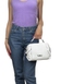 Женская сумка на два отдела из натуральной кожи Tony Bellucci 0308-18 белого цвета, Белый