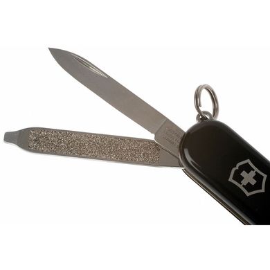 Складной нож-брелок миниатюрный Victorinox Classic SD 0.6223.3 (Черный)