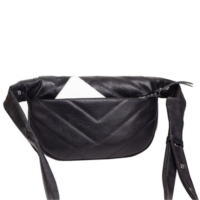 Жіноча сумка Karya з натуральної телячої шкіри 0206-45 чорного кольору, Чорний