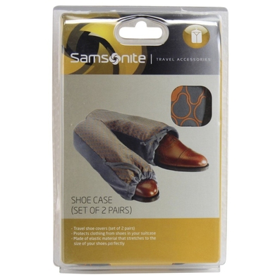 Чехлы для обуви Samsonite U23*515, серый с оранжевым
