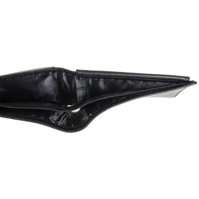 Чоловіче шкіряне портмоне Tony Perotti Italico 396 (чорне), Чорний