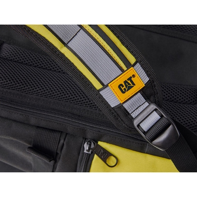 Рюкзак з відділенням для ноутбука до 15" CAT Work 83998 жовтий з чорним