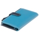 Жіночий гаманець з натуральної шкіри з RFID Visconti Rainbow Bermuda RB100 Blue Multi