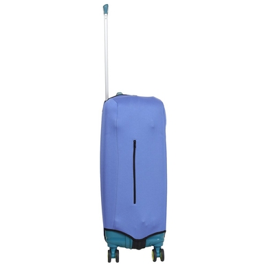 Чехол защитный для среднего чемодана из неопрена M 8002-33, Перламутр джинс