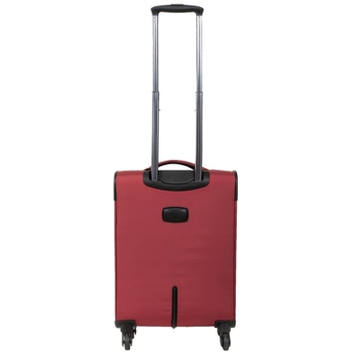 Чемодан текстильный на 4-х колесах V&V Travel Light & Motion СТ810-55 (малый), 810-Красный