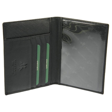 Обкладинка на паспорт Visconti 2201, Чорний