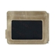 Кожаное портмоне-кредитница с зажимом для денег Karya 0044-33 песочного цвета, Песочный