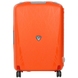 Чемодан из полипропилена 4-х колесах Roncato Light 500712 (средний), 5007-52-Оранжевый