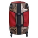 Чохол захисний для великої валізи з дайвінгу L 9001-33, 900-Червоний