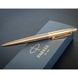Шариковая ручка Parker Jotter 17 Premium West End Brushed Gold BP (+ GEL стержень) 18 135 Бронзовый/Позолота