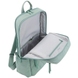 Жіночий рюкзак Hedgren Inner city AVA з відділенням для ноутбуку до 15.4" HIC432/252-01 Quilted Sage (Світло-зелений/шавлія)