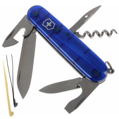 Складной нож Victorinox Spartan NEW 1.3603.T2B1 (Синий)