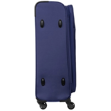 Чемодан текстильный на 4-х колесах V&V Travel Light & Motion СТ810-65 (средний), 810-Синий