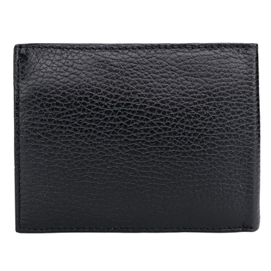 Кожаное портмоне Karya с наружным карманом KR1-0416-45 черного цвета, Черный