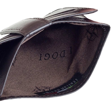 Кожаная кредитница с отделением для купюр Tony Perotti Cortina 5062 moro (коричневая)