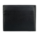 Кожаное портмоне Eminsa со съемным вкладышем ES1116-18-1 черного цвета, Черный