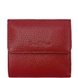 Малый кошелек на кнопке из натуральной кожи Tony Bellucci 893-282 красного цвета