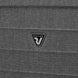 Валіза текстильна на 4-х колесах Roncato Fiberlight 419153 (мала), 595-0162-Nero/Platino
